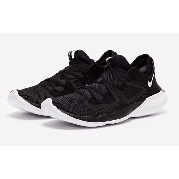 Nike Men\'s Flex 2019 RN Running Shoe Black/White/Anthracite Size 8.5 US main image 8